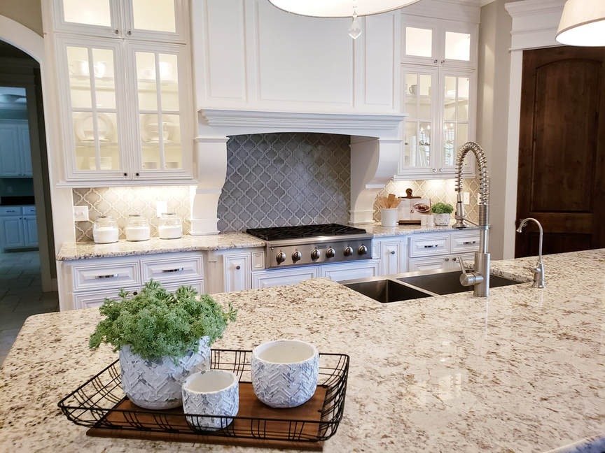 How to Stage Your Kitchen: The Ultimate Checklist for Sellers white kitchen staging after