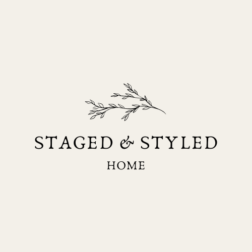 new logo staged & styled home
